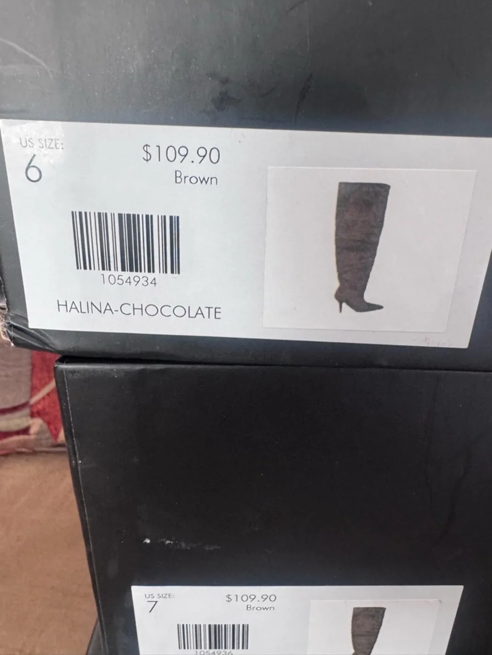 Azalea Wang Halina Chocolate Thigh High Boots – Suede Stiletto – Size 6, 7, 7.5